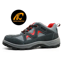 Steel Toe Anti Puncture Suede Safety Shoes Cheap