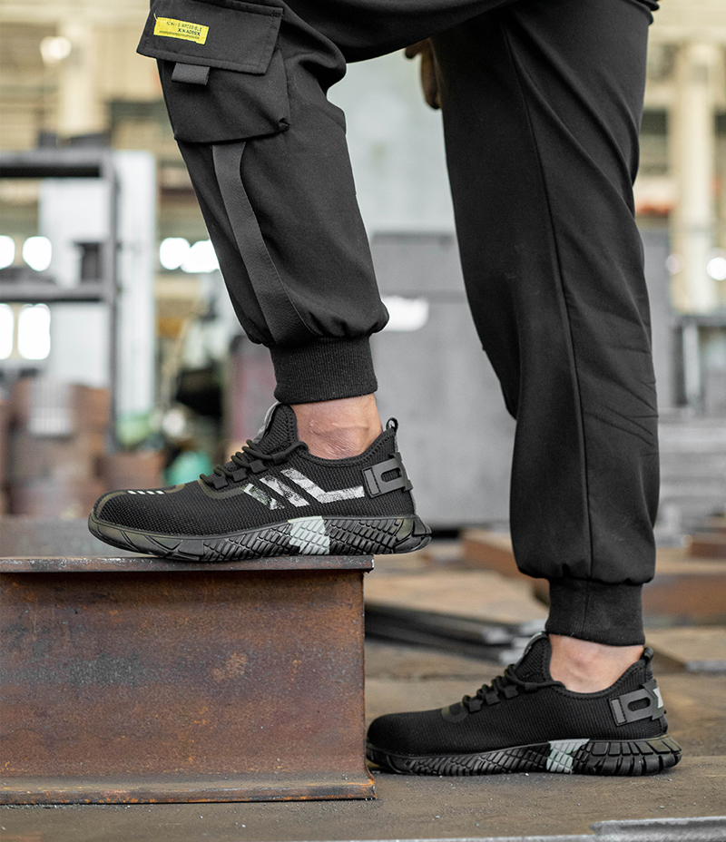 Steel Toe Anti Static Stylish Safety Shoes for Men