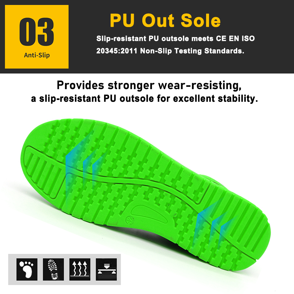 CE Puncture-proof Composite Toe Shoes Safety Sport