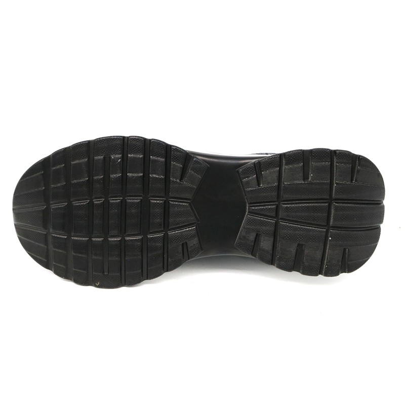 Anti Slip PU Sole Sport Work Safety Shoes with Steel Toe