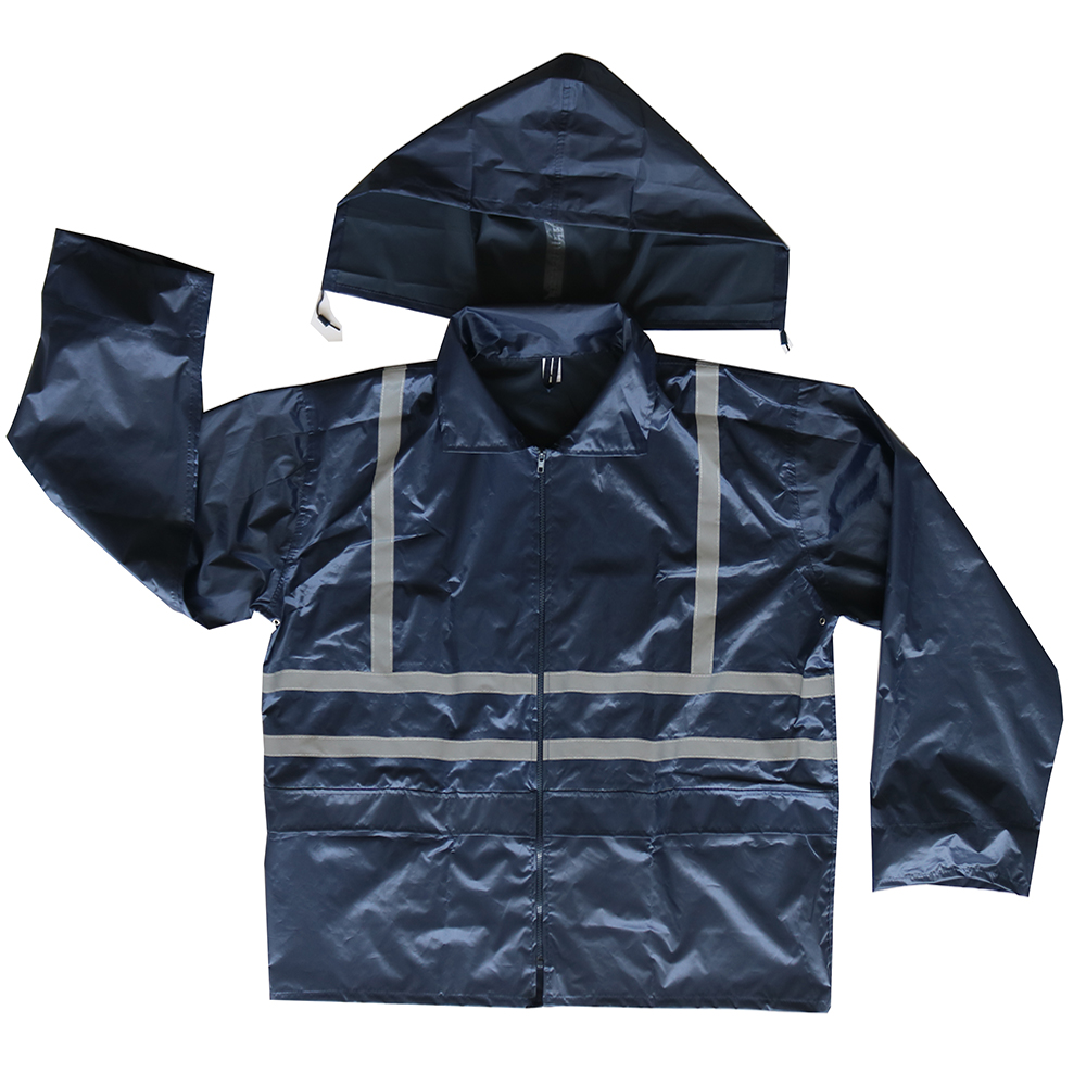 Waterproof Polyester Jacket Trousers Raincoat for Industrial