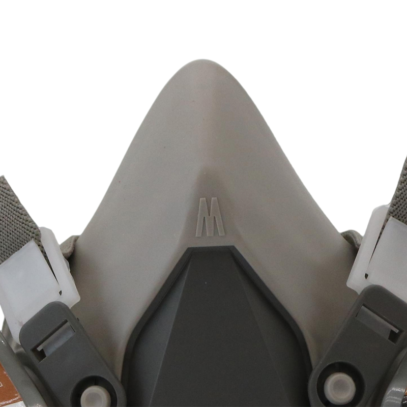 6200 Half Face Respirator Gas Mask with Two Filter Cartridge