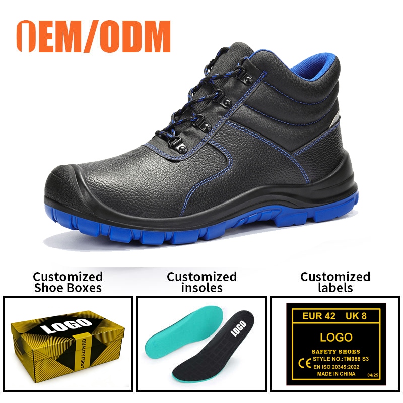Steel Toe Puncture-proof Industrial Work Shoes Slip Resistant