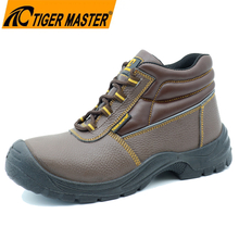 Steel Toe Puncture-proof Leather Construction Safety Boots for Men