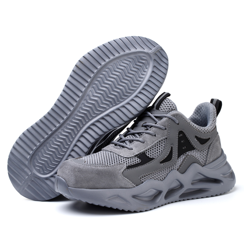 Steel Toe Fashion Sports Safety Shoes Lightweight