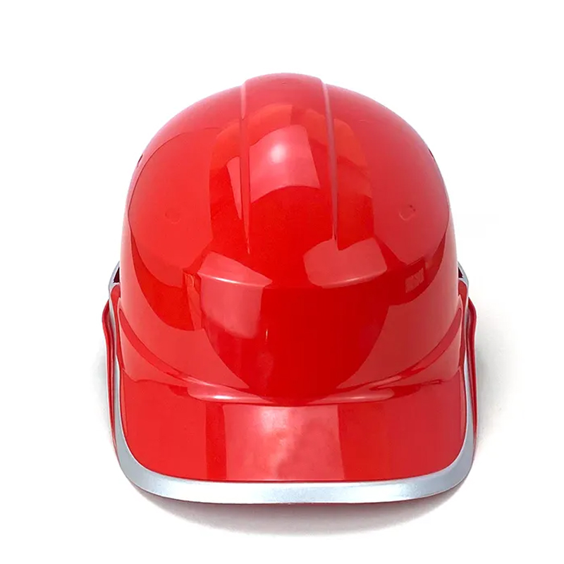 Red ABS High Visibility Reflective Hard Hat for Industrial