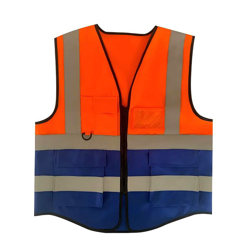 Multiple Pockets Hi-vis Reflective Warning Safety Vest