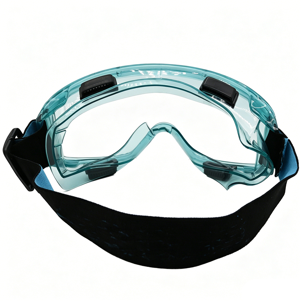 Dust & Wind Proof Anti-fog Anti-scratch Safety Glasses Wide Vision PC Clear Lens