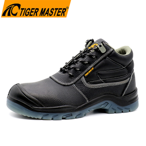 Oil Resistant Non-slip TPU Sole Safety Shoes with Steel Toe 