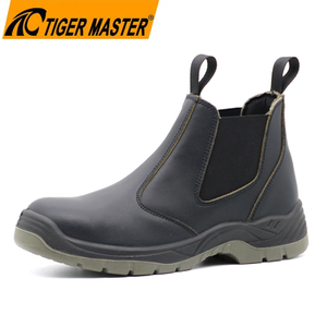 Steel Toe Chelsea Style Safety Shoes for Construction 