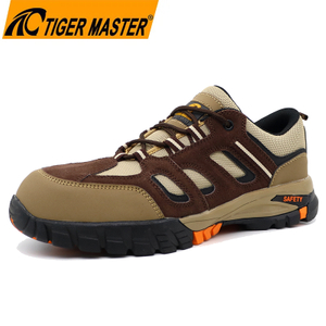 Wholesale Steel Toe Industrial Work Safety Shoes Rubber Sole