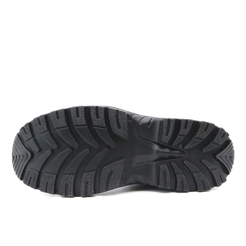 Metal-free Composite Toe Leather Construction Safety Boots without Lace