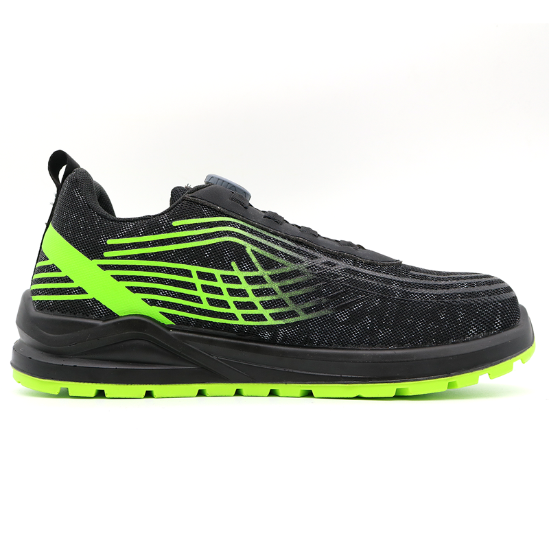 Quick Release Buckle Fashion Sport Safety Shoes with Steel Toe