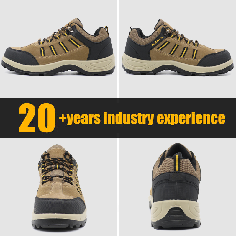 Steel Toe Suede Warehousing Safety Shoes for Men