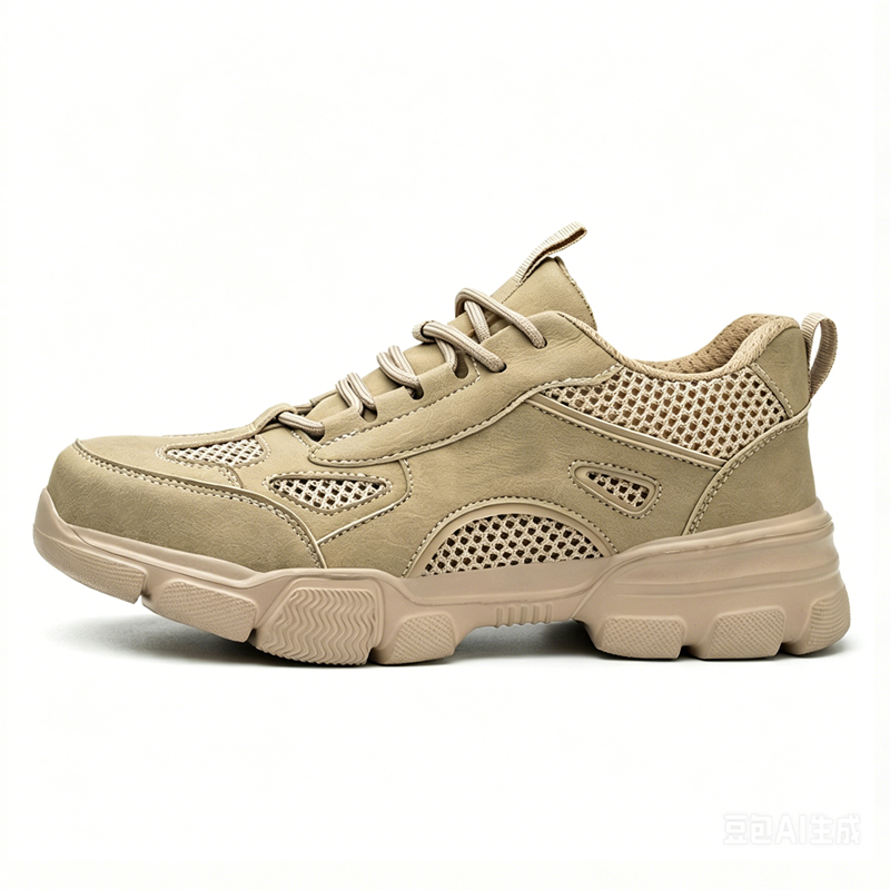 Steel Toe Puncture-proof Breathable Work Shoes lightweight