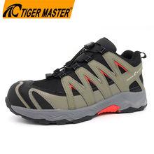 Sport Work Safety Shoes with Fiberglass Toe