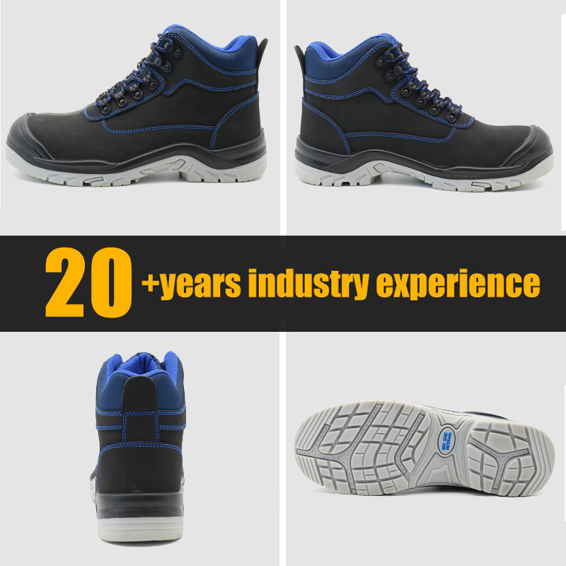 Oil Resistant TPU Sole Steel Toe Safety Boots for Men