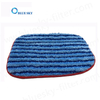 Almohadilla de microfibra lavable para fregona, Compatible con A1375-100 A1375-101, almohadillas de fregona de repuesto para aspiradora a vapor