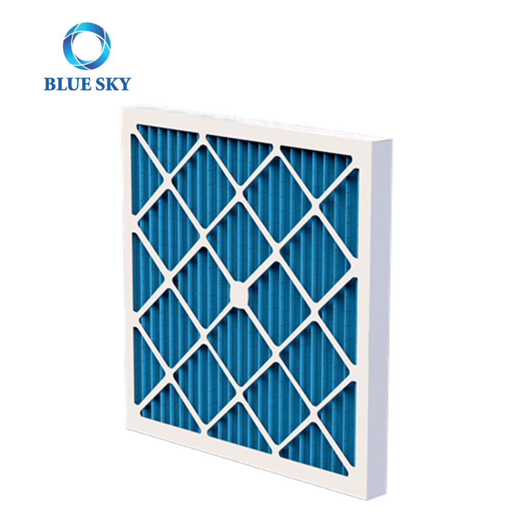 最佳价格定制尺寸 MERV 11 13 纸板框架褶皱交流炉空气过滤器，适用于 HVAC 系统