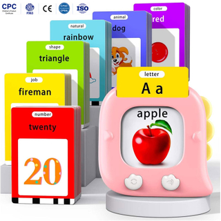 Early Education Toy English Sight Word Dinosaur Talking Flash Cards Learning Toys for Kids 2-6 Years