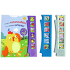 Custom Electronic Children Book Soundboard Animal Story Educational Membrane Music Sound Talking Book Module
