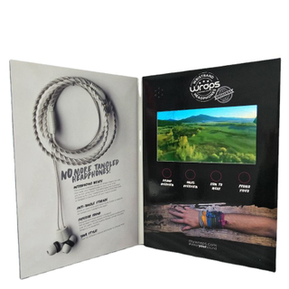 Wholesale Professional Design 4.3 5 7 Inches LCD Screen Gift Video Brochure LCD Card Advertising Video Book Most Popular