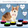 Pet Interactive Custom Sound Recordable Talking Push Buttons for Pets Training Dog Button Dog Talk Button Pet Training Supplies