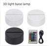 Wholesale Acrylic Cartoon Anime 3d Led Lamp Holder Base Table Night Light Base Led 7 Colors 3d Illusion Lamp Base With Usb Cable