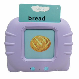 2025 New Portable Custom Design Pocket Speech Preschool Learning Interactive Toys French English Machine for Toddlers