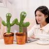 Hot Sale Talking Stuffed Toys Singing Kid Gifts Funny Children Toys Record Repeating What You Say Electric Cactus Plush Toy