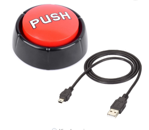 Programmable Usb Sound Button Push Button Recordable Sound Chips Buzzer Sound Button