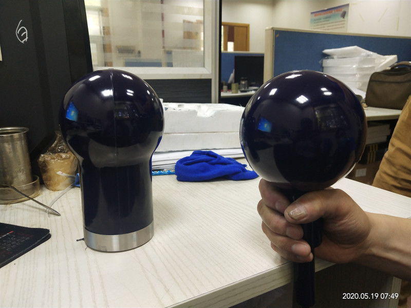 Transductor hidr&oacute;fono esf&eacute;rico para m&oacute;dems ac&uacute;sticos