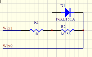 Diagrama esquem&aacute;tico del sensor de temperatura: