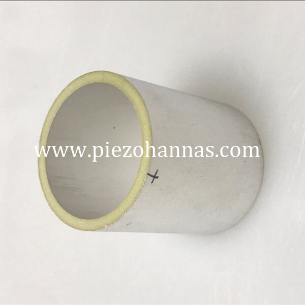 Tubo de cerámica piezoeléctrico PZT5A personalizado para transceptor LBL