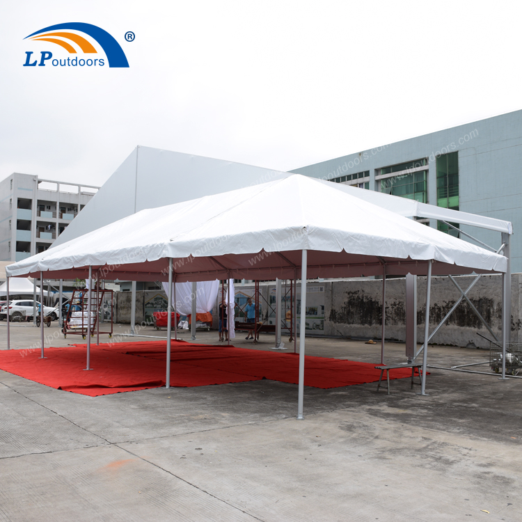 20x40' 高品质铝制透明跨度臀端框架帐篷，适合租赁派对活动 