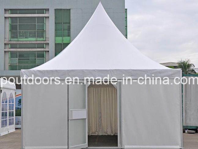 Tienda pagoda de alta calidad de 5X5M con revestimiento y puerta