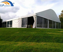 15m 净跨度铝制弧形活动帐篷婚礼帐篷