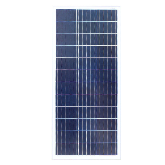 Panel de generación de potencia de panel solar de cristal Vado de 100W Panel solar de 12V Sistema de generación de energía fotovoltaica doméstica