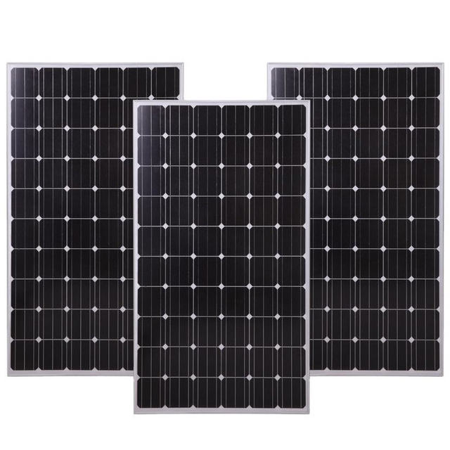 150W 250W 300W مقلد أحادي البلورة اللوحة الشمسية الشمسية الكهروضوئية
