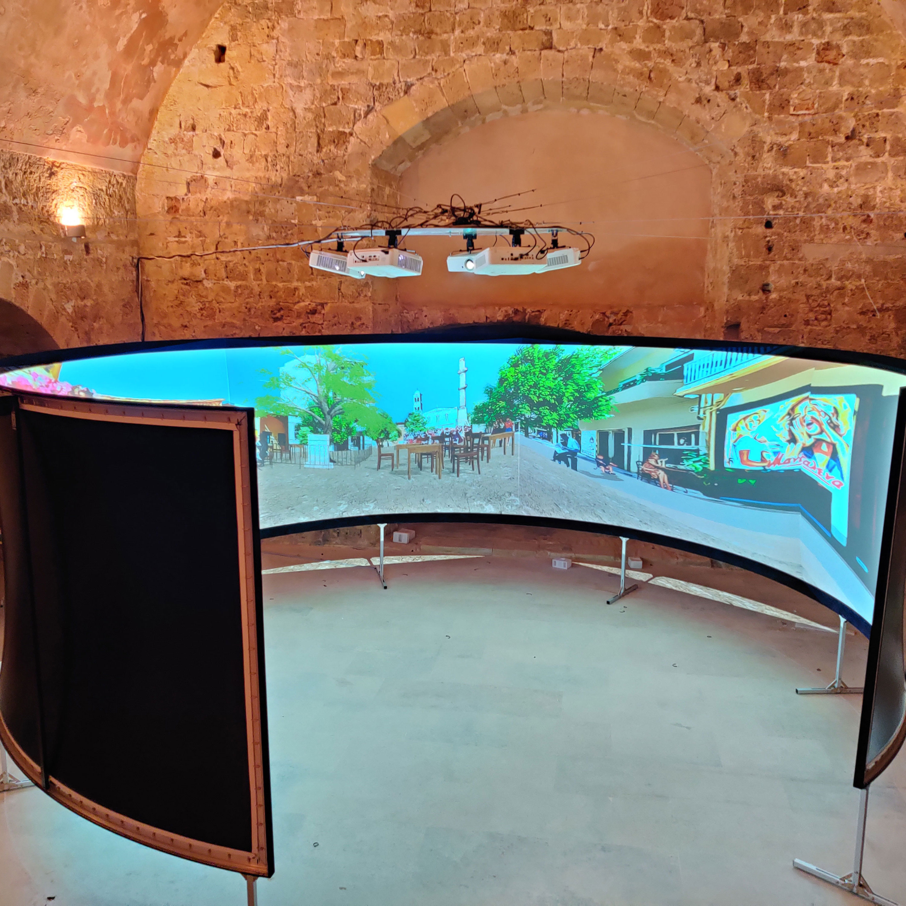 Experience Immersive Large-Screen Projection with SMX MX-L5500U for Simulation Projection