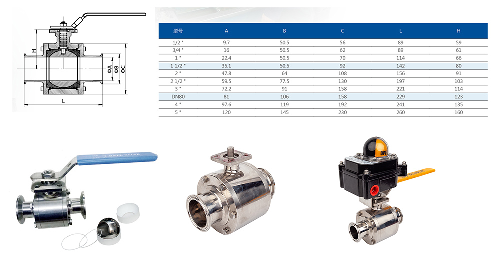 Чертеж сантехнических ручных полнопроходных шаровых кранов