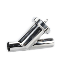 Санитарная зеркальная полировка Сварочный фильтр типа Y