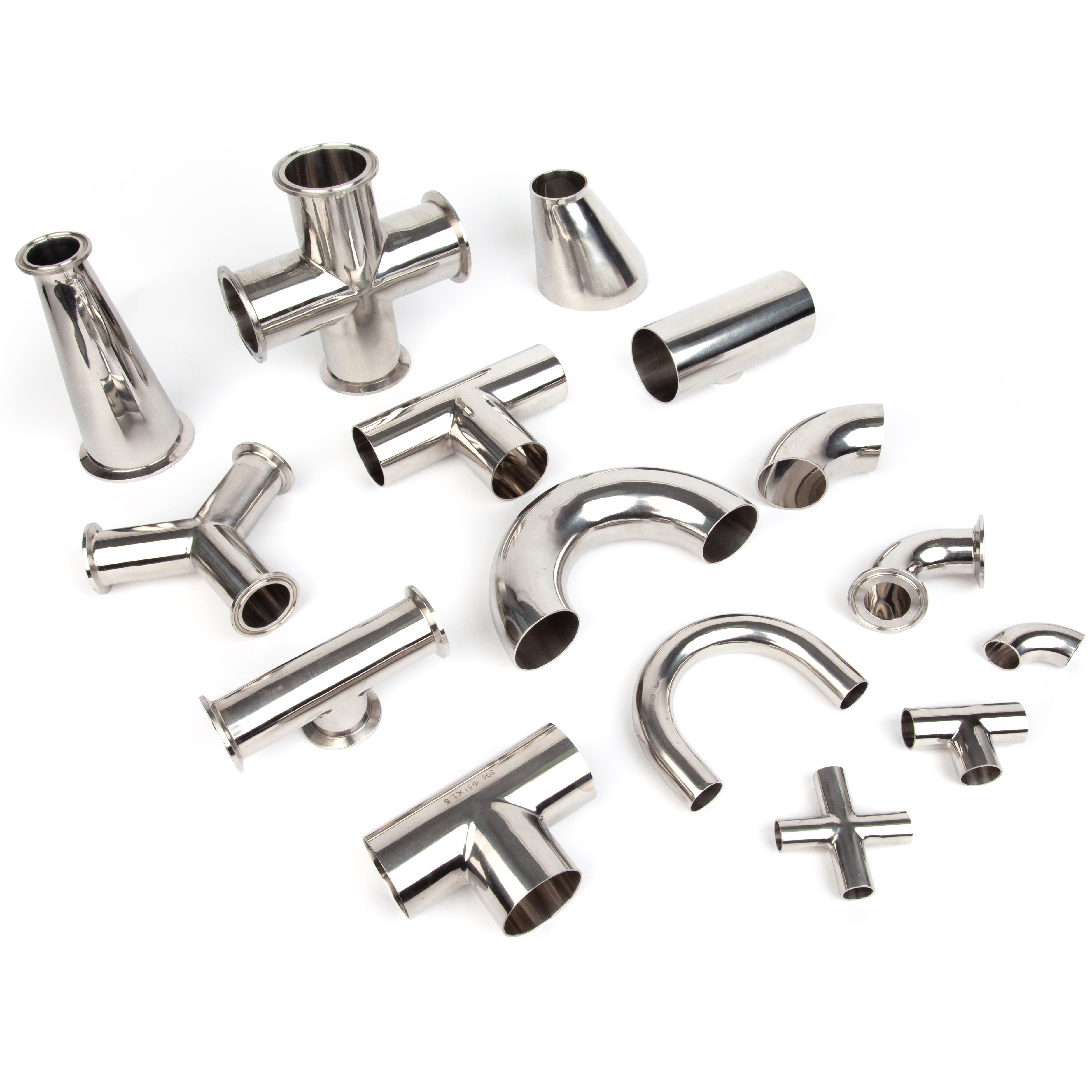 Санитарный колено из нержавеющей стали