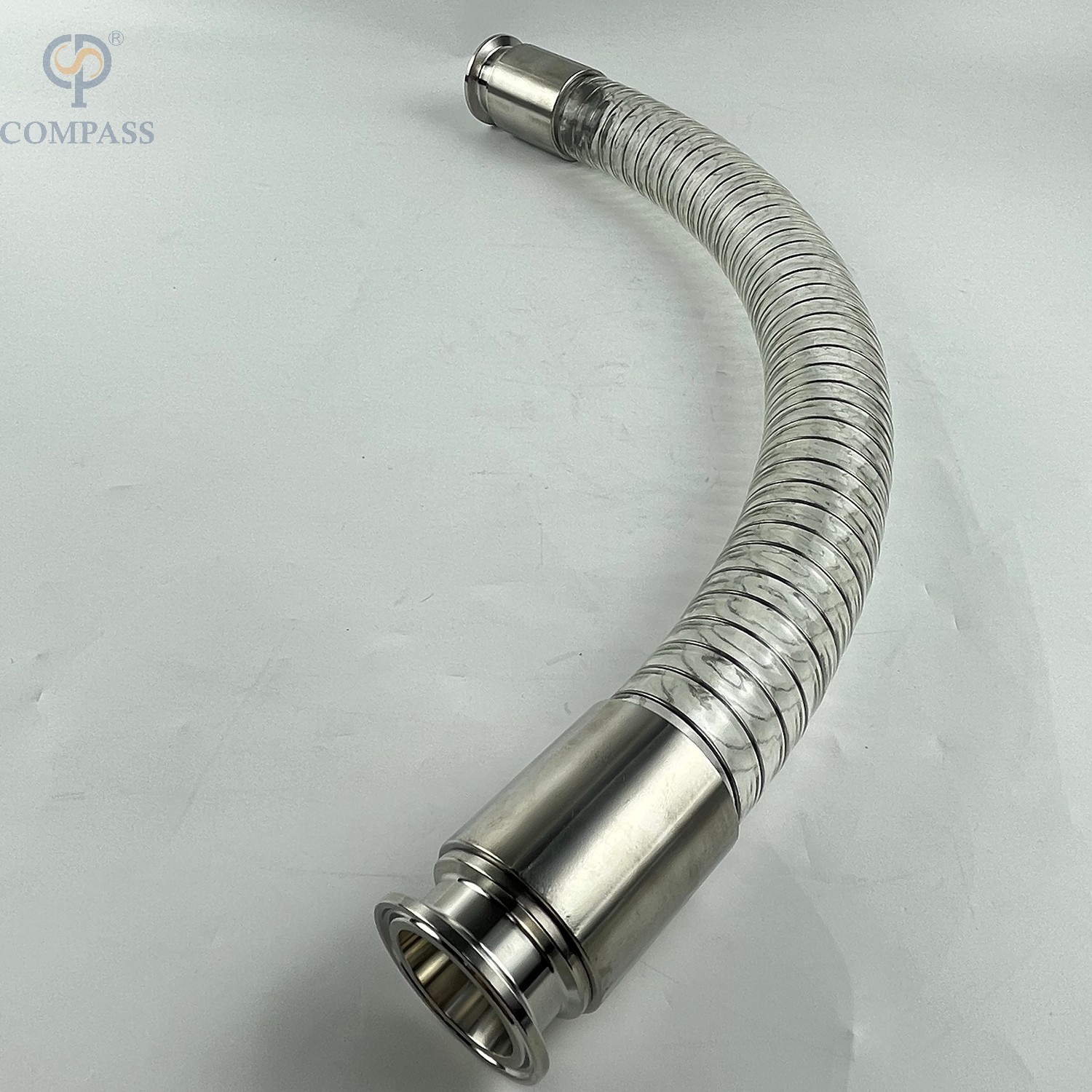 ПРОЗРАЧНЫЙ СПИРАЛЬНЫЙ ШЛАНГ ПИЩЕВОГО КЛАССА 1,5-24 ДЮЙМА