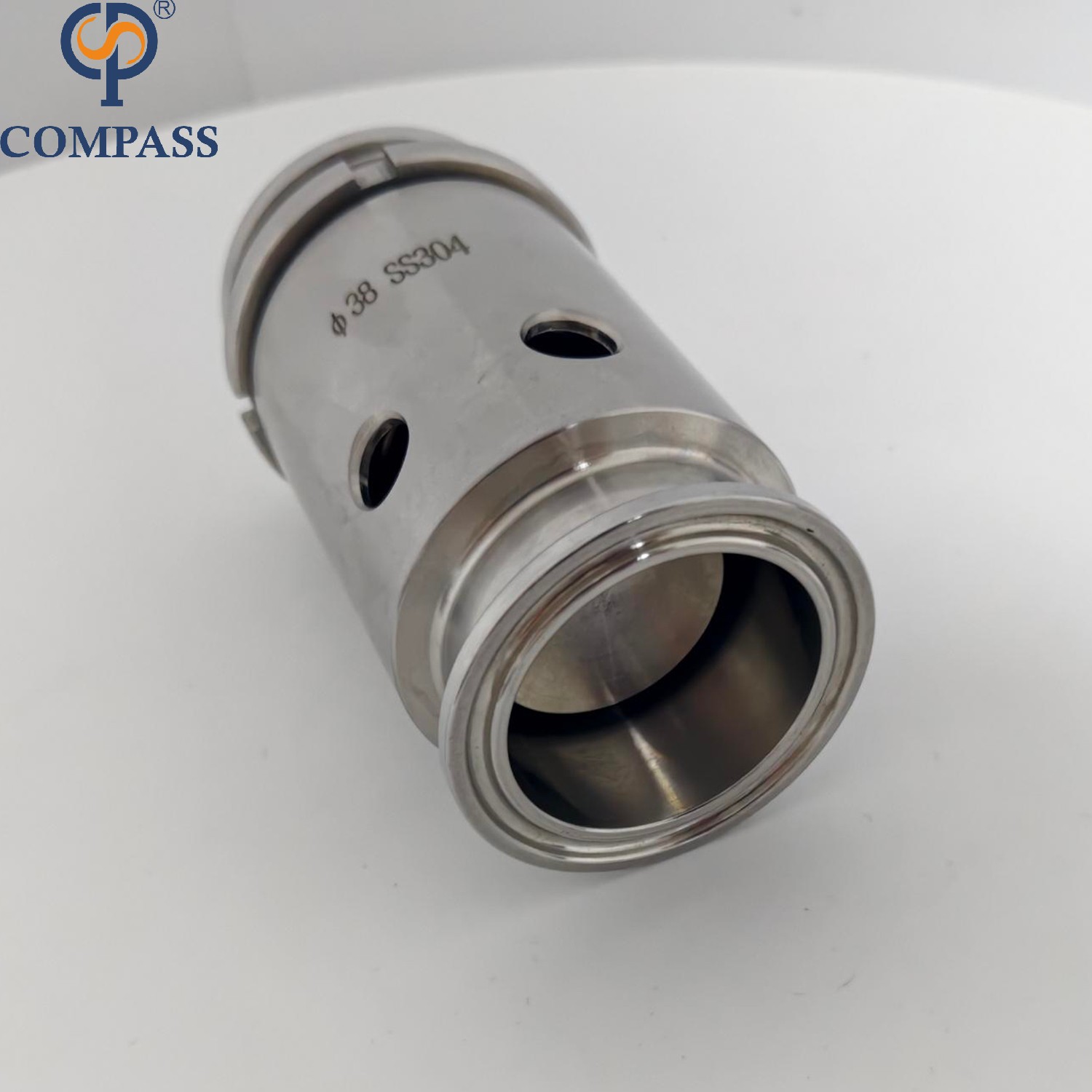 Tri Clamp TC50.5MM SS316L 1-дюймовые регулируемые клапаны сброса вакуума и давления