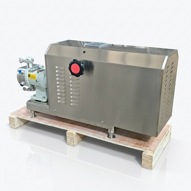 SS316L 3600L 2,2 кВт Трехлопастной бесступенчатый вариаторный роторный насос с изоляционной головкой