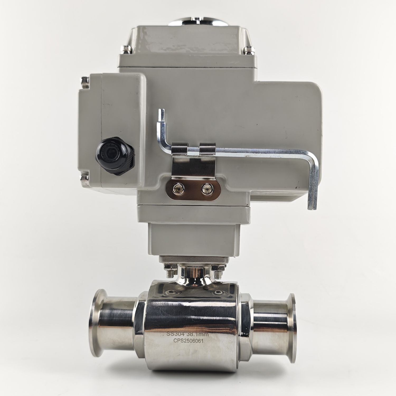 Цена производителя 38,1 мм из нержавеющей стали SMS Electric Type T -зажимный клапан шариковой клапан