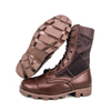 Botas militares Jungle goma rojo marrón 5234