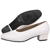 Zapatos oficina mujer moda blanco 1114