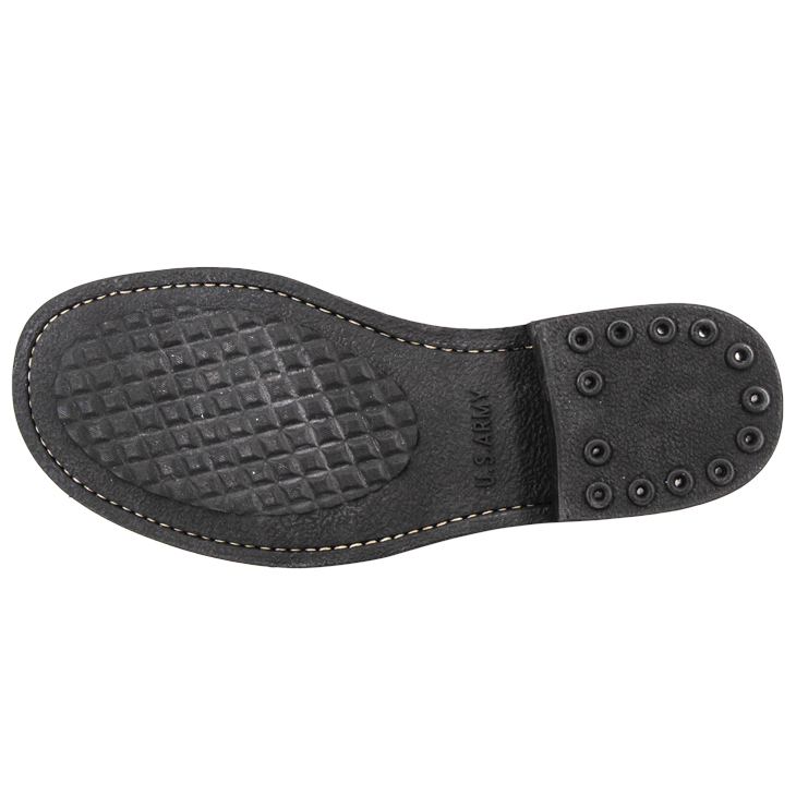 حذاء Milforce مصنوع من الجلد البني العسكري الألماني بالكامل 6290